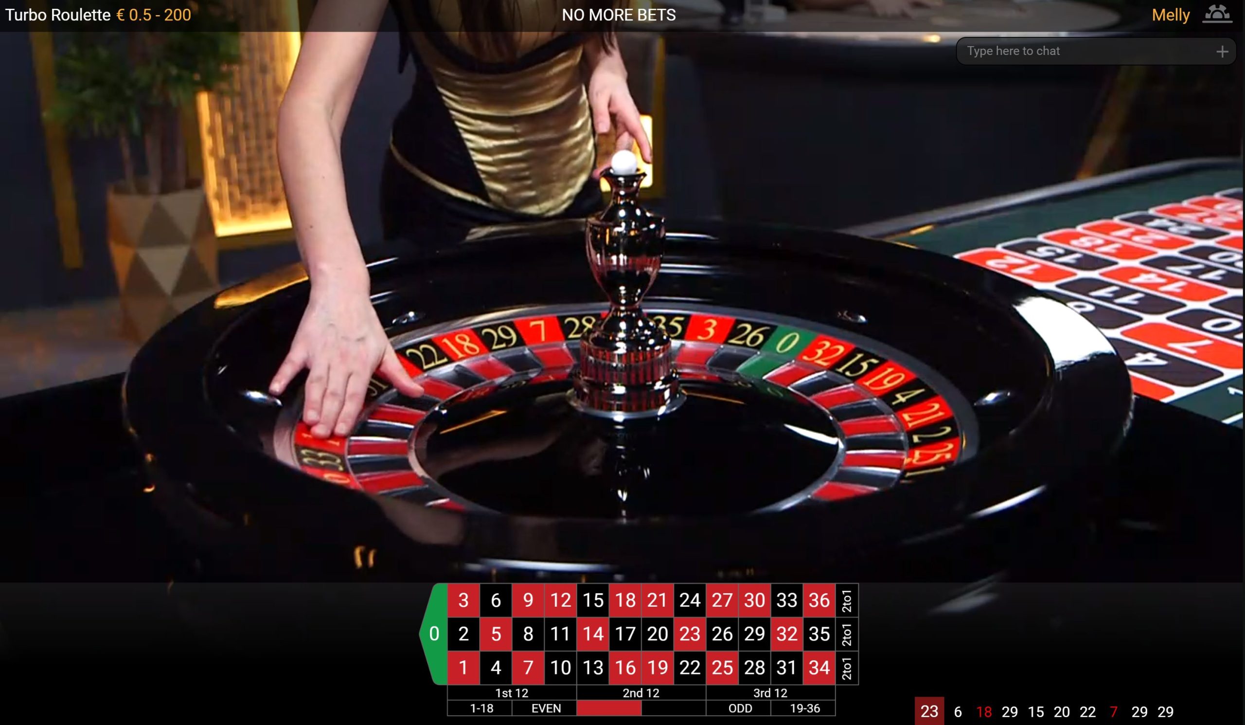 Roulette hấp dẫn với vòng quay