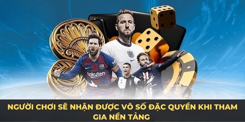 Người chơi sẽ nhận được vô số đặc quyền khi tham gia nền tảng